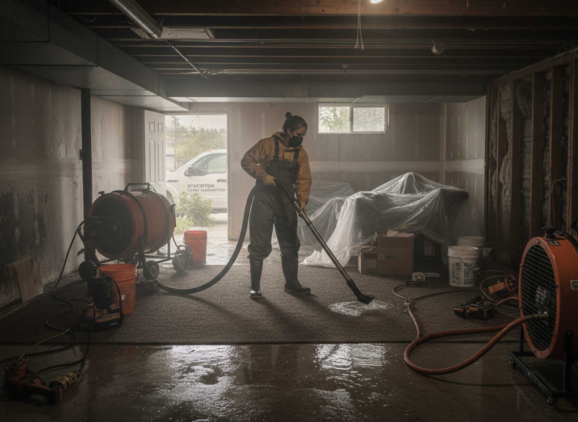 Water damage mitigation in Riverton